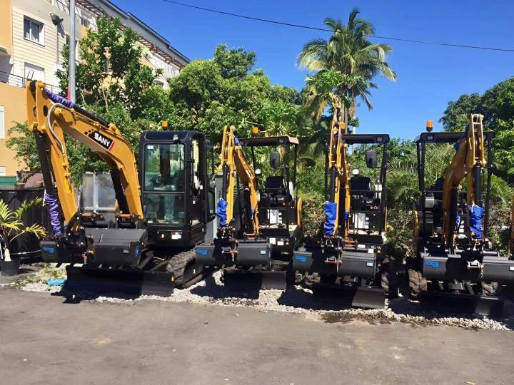 Vente de mini-pelle La Réunion